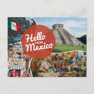 Hallo Van Mexico Briefkaart