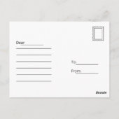 Hallo Van Michigan Briefkaart (Achterkant)