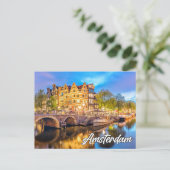 Hallo Van Mooi Amsterdam, Nederland Briefkaart (Staand voorkant)