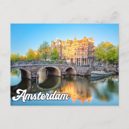 Hallo Van Mooi Amsterdam, Nederland Briefkaart