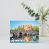 Hallo Van Mooi Amsterdam, Nederland Briefkaart (Staand voorkant)
