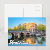 Hallo Van Mooi Amsterdam, Nederland Briefkaart (Voorkant / Achterkant)
