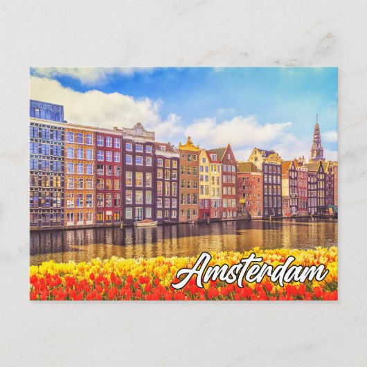 Hallo Van Mooi Amsterdam, Nederland Briefkaart (Voorkant)