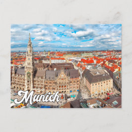 Hallo Van München, Duitsland Briefkaart