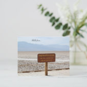 hallo van... Nationaal park Death Valley Briefkaart (Staand voorkant)