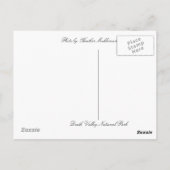 hallo van... Nationaal park Death Valley Briefkaart (Achterkant)