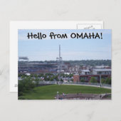 hallo van OMAHA! Briefkaart (Voorkant / Achterkant)
