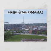 hallo van OMAHA! Briefkaart (Voorkant)
