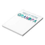 hallo van opberglaptopblok notitieblok (Linkerzijde)