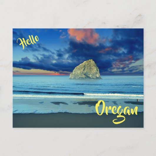 Hallo van Oregan reizen briefkaart (Voorkant)