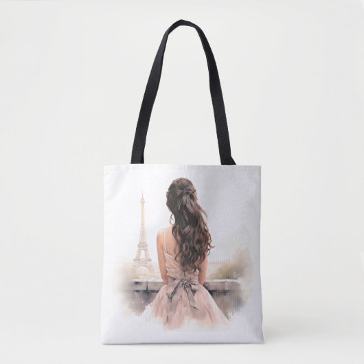 Hallo Van Paris Tote Tas (Voorkant)