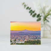 Hallo Van Portland, Oregon Briefkaart (Staand voorkant)