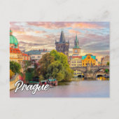 Hallo Van Praag, Tsjechië Briefkaart (Voorkant)