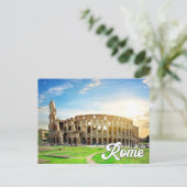 Hallo Van Rome, Italië Briefkaart (Staand voorkant)