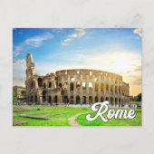 Hallo Van Rome, Italië Briefkaart (Voorkant)