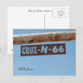 hallo van... Rt. 66 Briefkaart (Voorkant / Achterkant)