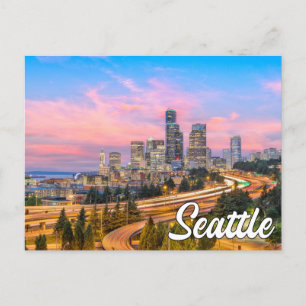 Hallo Van Seattle, Washington Briefkaart