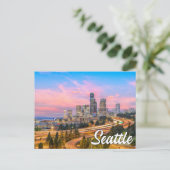 Hallo Van Seattle, Washington Briefkaart (Staand voorkant)