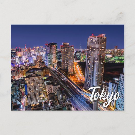 Hallo Van Tokio, Japan Briefkaart (Voorkant)