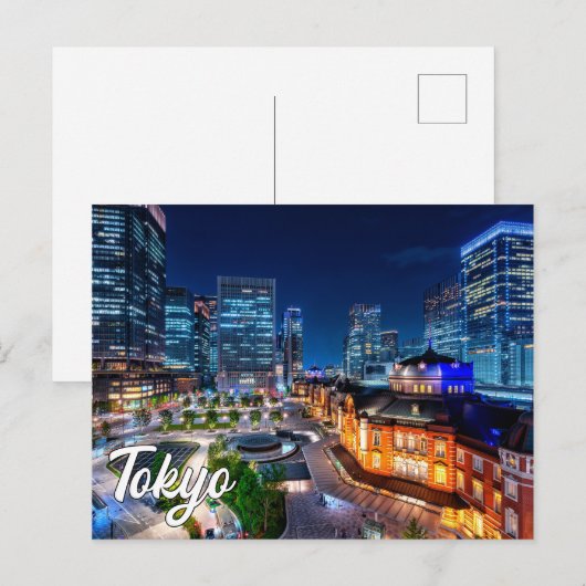 Hallo Van Tokio, Japan Briefkaart (Voorkant / Achterkant)