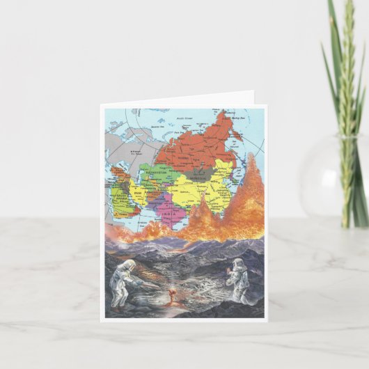 Hallo van veel weg - kaart (Voorkant)