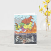 Hallo van veel weg - kaart (Gele Bloem)