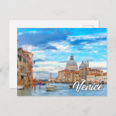 Hallo Van Venetië, Italië Briefkaart (Voorkant / Achterkant)