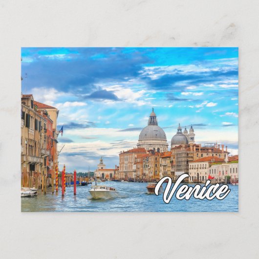 Hallo Van Venetië, Italië Briefkaart (Voorkant)