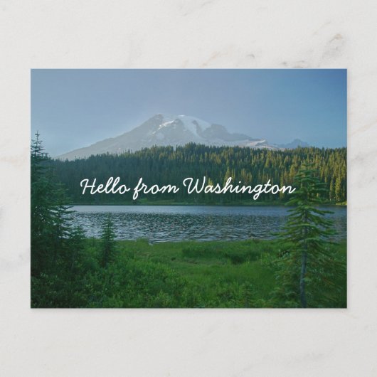 Hallo van Washington Briefkaart (Voorkant)