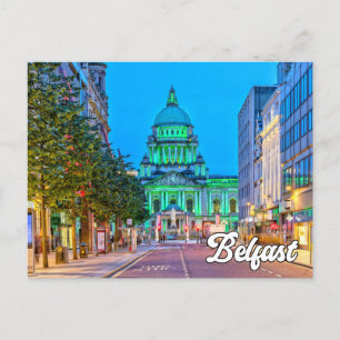 Hallo Vanuit Belfast, Noord-Ierland Briefkaart