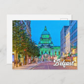 Hallo Vanuit Belfast, Noord-Ierland Briefkaart (Voorkant / Achterkant)