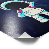 hallo "Vanuit de ruimte" Foto Afdruk (Hoek)