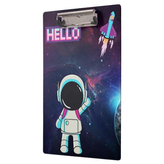 hallo "Vanuit de ruimte" Klembord (Links)