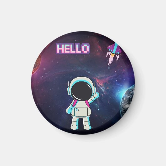 Hallo Vanuit de ruimte, Magneet (Voorkant)