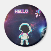 Hallo Vanuit de ruimte, Magneet (Voorkant)