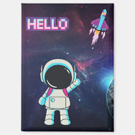 Hallo Vanuit de ruimte, Magneet
