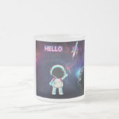 Hallo Vanuit de ruimte. Matglas Koffiemok (Center)