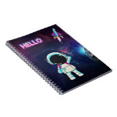 hallo "Vanuit de ruimte" Notitieboek (Rechterzijde)