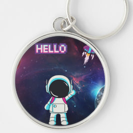Hallo Vanuit de ruimte. Sleutelhanger