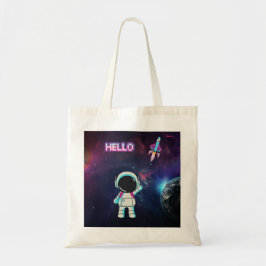 Hallo Vanuit de ruimte. Tote Bag