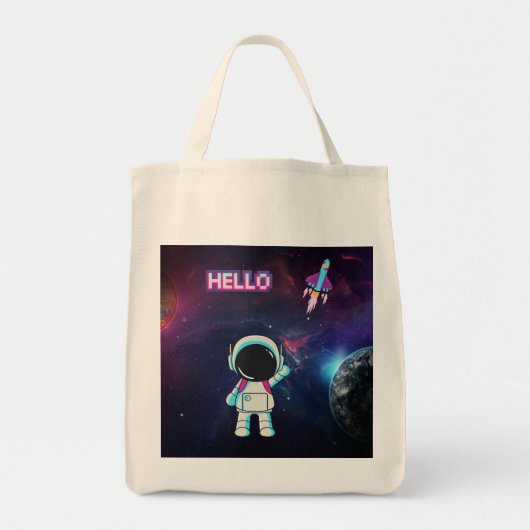 Hallo Vanuit de ruimte. Tote Bag (Voorkant)