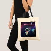 Hallo Vanuit de ruimte. Tote Bag (Voorkant (product))