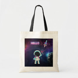 Hallo Vanuit de ruimte. Tote Bag