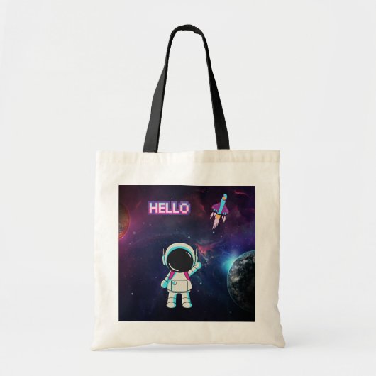 Hallo Vanuit de ruimte. Tote Bag (Voorkant)