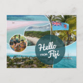 Hallo Vanuit Fiji Briefkaart (Voorkant)