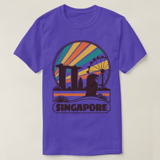 hallo Vanuit Singapore T-shirt (Design voorkant)