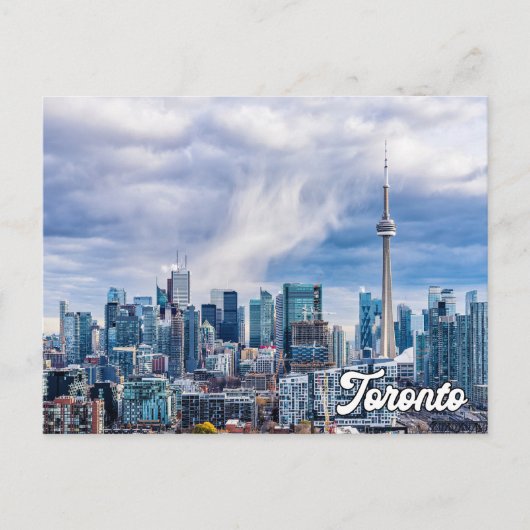 Hallo Vanuit Toronto, Ontario, Canada Briefkaart (Voorkant)