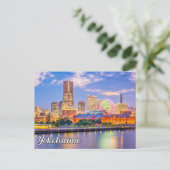 Hallo Vanuit Yokohama, Japan Briefkaart (Staand voorkant)