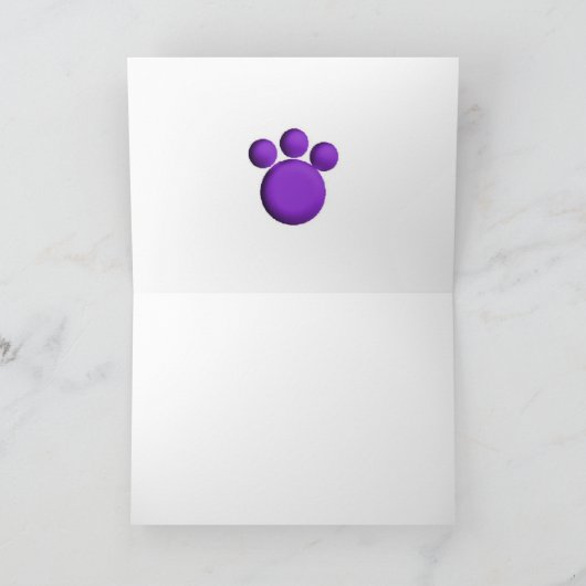 Hallo Varkenshaas Kaart (Binnen)