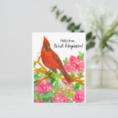 Hallo Verenigde Staten - West Virginia Northern Ca Briefkaart (Staand voorkant)